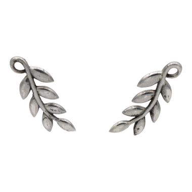 Oorsteker Olijftak, zilver RB216