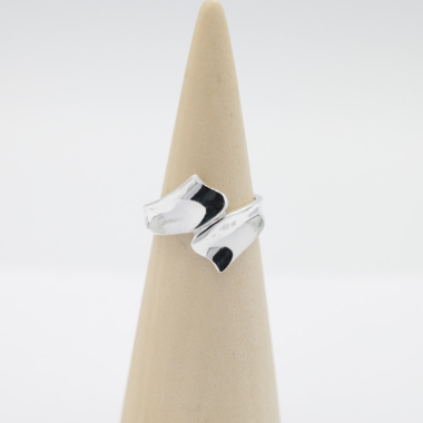 Ring zilver Mt. 10/62 Fantasie RB263