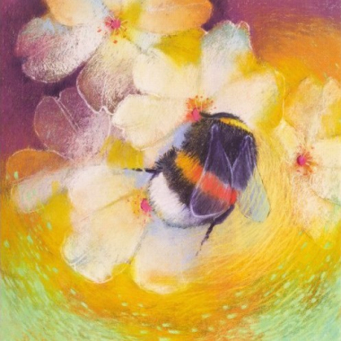 Ansichtkaart Square bij de bloemen (L. Botman)