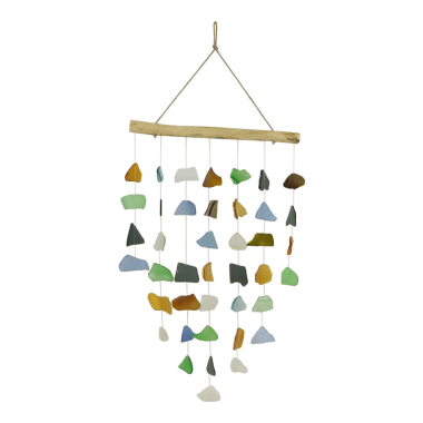 Hanger glas naturel L