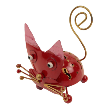 Cardholder metal cat pink