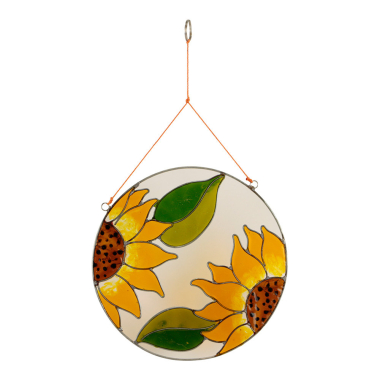 Ornament resin zonnebloemen