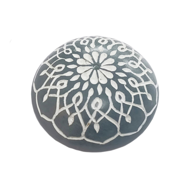 Wierookhouder palewa mandala grijs