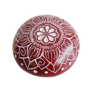Wierookhouder gorara mandala rood