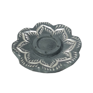 Wierookhouder palewa lotus design grijs