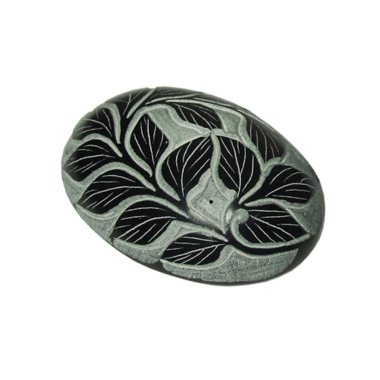 Wierookhouder palewa bladeren zwart