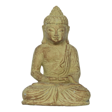 Beeld steen boeddha bruin