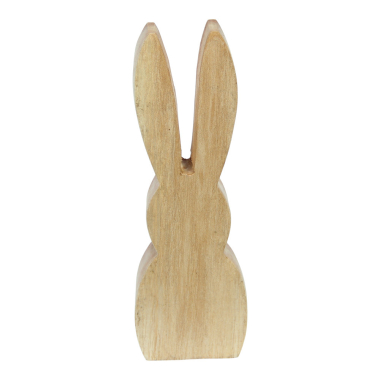 Beeld hout konijn L