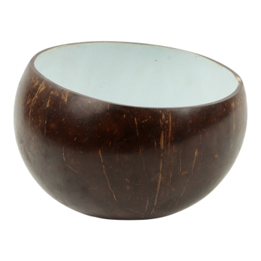 Schaal kokosnoot wit