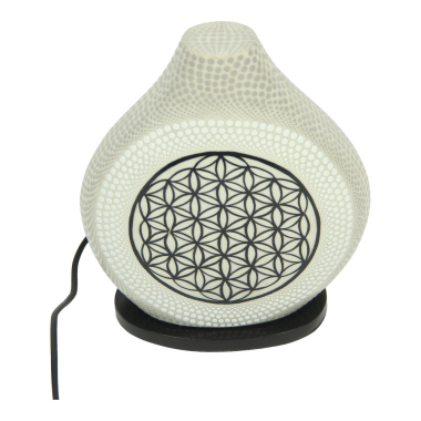 Lamp glasvezel mandala stippen