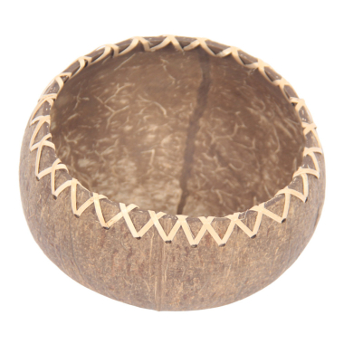 Schaal kokosnoot rotan