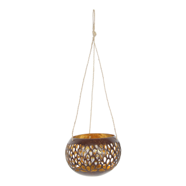 Hangmand kokosnoot goud M