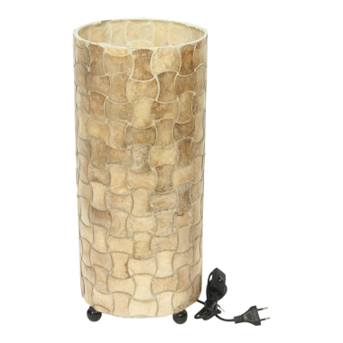 Lamp shelp patchwork cilinder copper