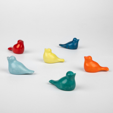 Beeld kisii steen vogel assorti