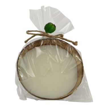 Kaars kokosnoot bruin