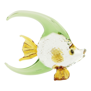 Beeld glas vis groen