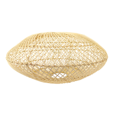 Lamp rotan ovaal L