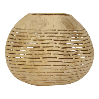 Tealight holder coconut natural Haki
