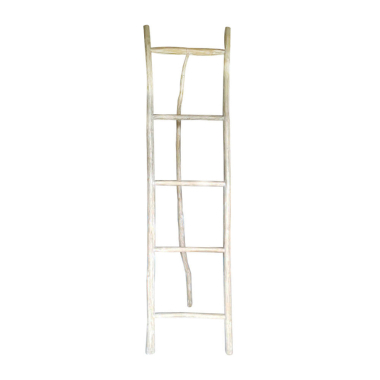 Decoration ladder stand white Kayo XL