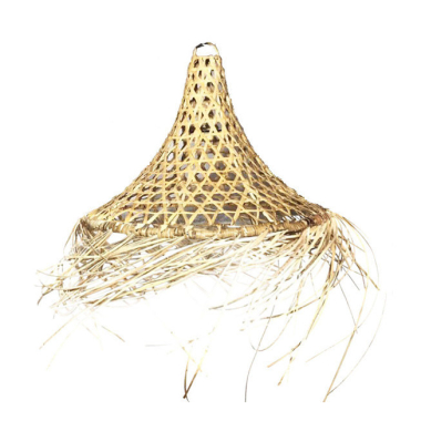 Lampe en rotin naturel Yao S