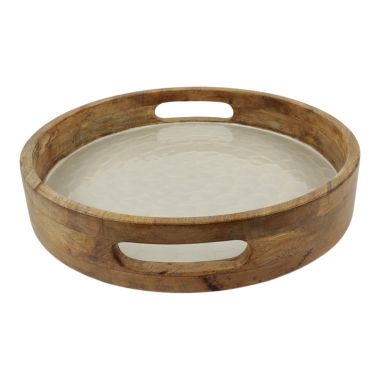 Planche de service en bois de manguier Megan L