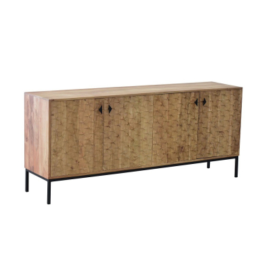 Dressoir hout Colombo 4 deuren