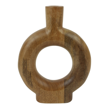 Houten vaas Yogi S