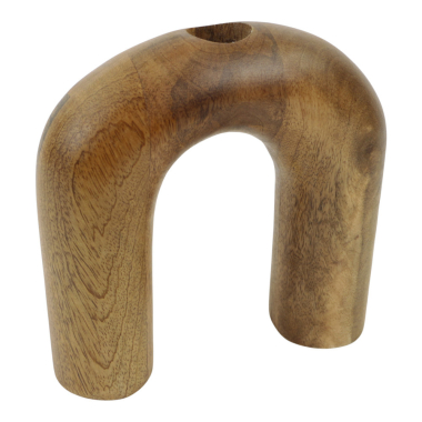 Houten vaas Flow S