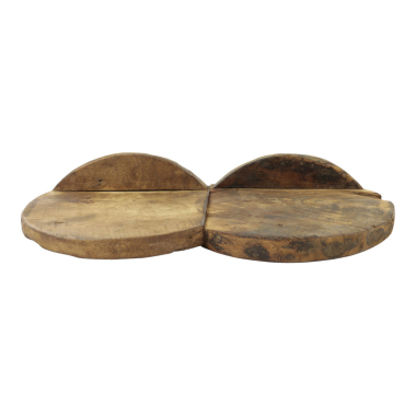 Wanddecoratie hout chapati plank assorti