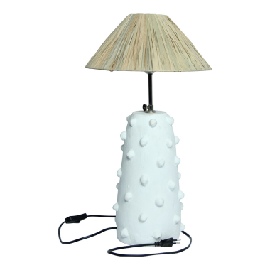 Tafellamp terracotta Longa