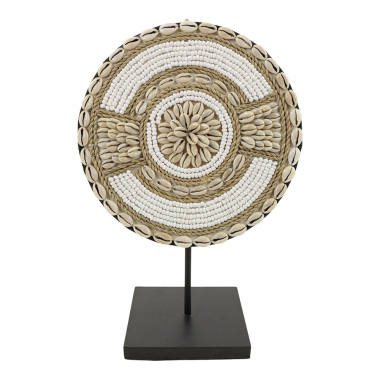 Schelpen decor Lulu wit S