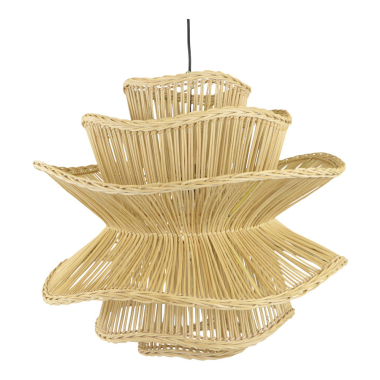 Pendant light rattan Picasso