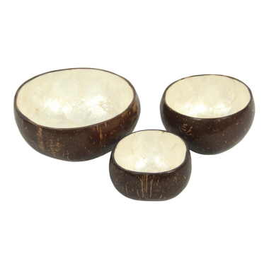 Schaal kokosnoot Mali Set 3