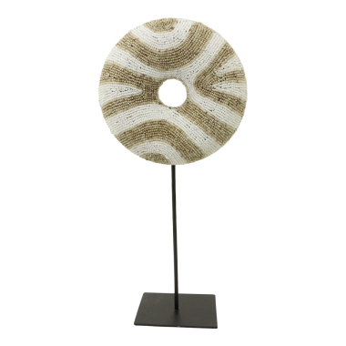 Decor on stand Zebra beige