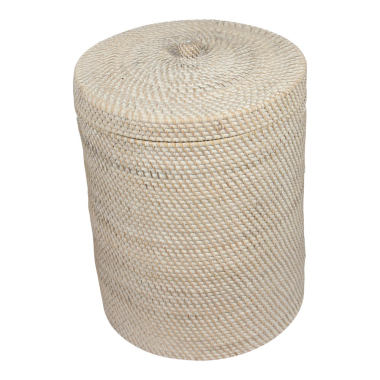 Mand met deksel rotan Zazu L