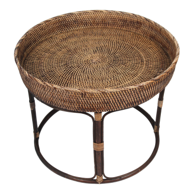 Bijzettafel rotan Simba L