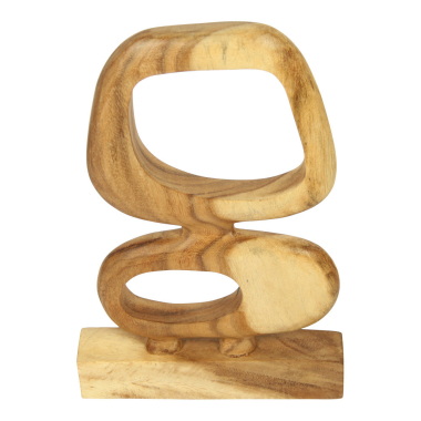 Houten beeld Teo