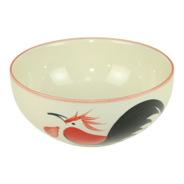 Bowl ceramic rooster L