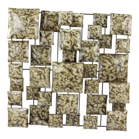 Wanddeco Blokken Modern 50 x 50 cm Batik Paintbrush