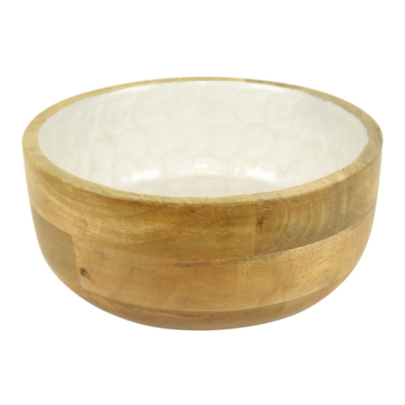 Slaschaal mangohout Megan XL