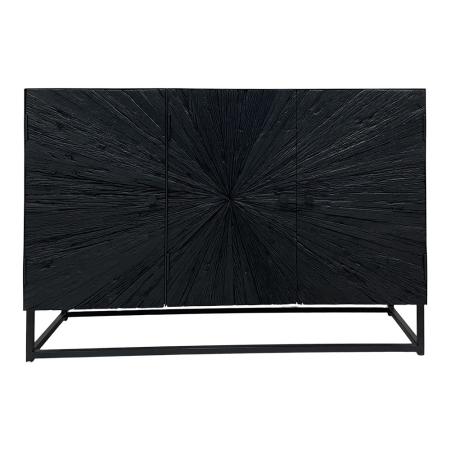 Dressoir zwart Etoile 3 deurs