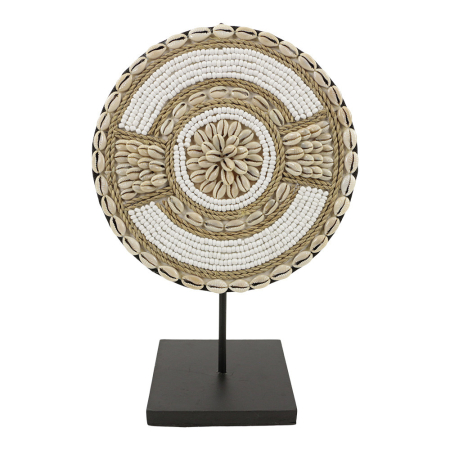 Schelpen decor Lulu wit S