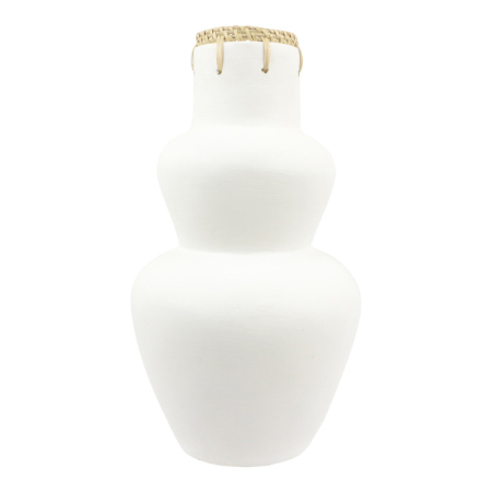 Vaas abstract Nadia wit