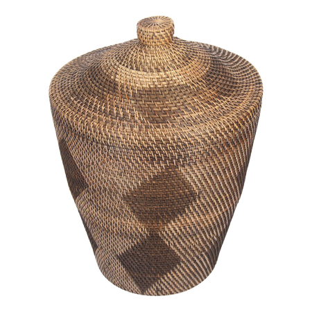 Mand met deksel rotan Shenzi