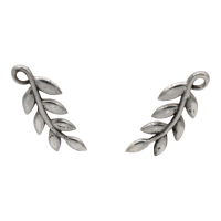 Oorsteker Olijftak, zilver RB216