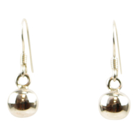 Oorhanger met bal 5mm, zilver SP5600