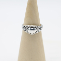 Ring zilver Mt. 8/57 Hart RB609