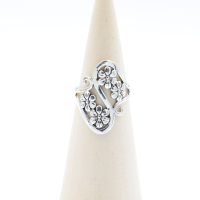 Ring zilver Mt. 10/62 Opengewerkt SP2500