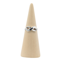 Ring zilver Mt. 9/60 Liefde RB240