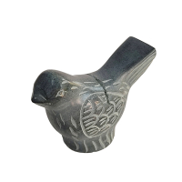 Kaartenhouder palewa vogel grijs